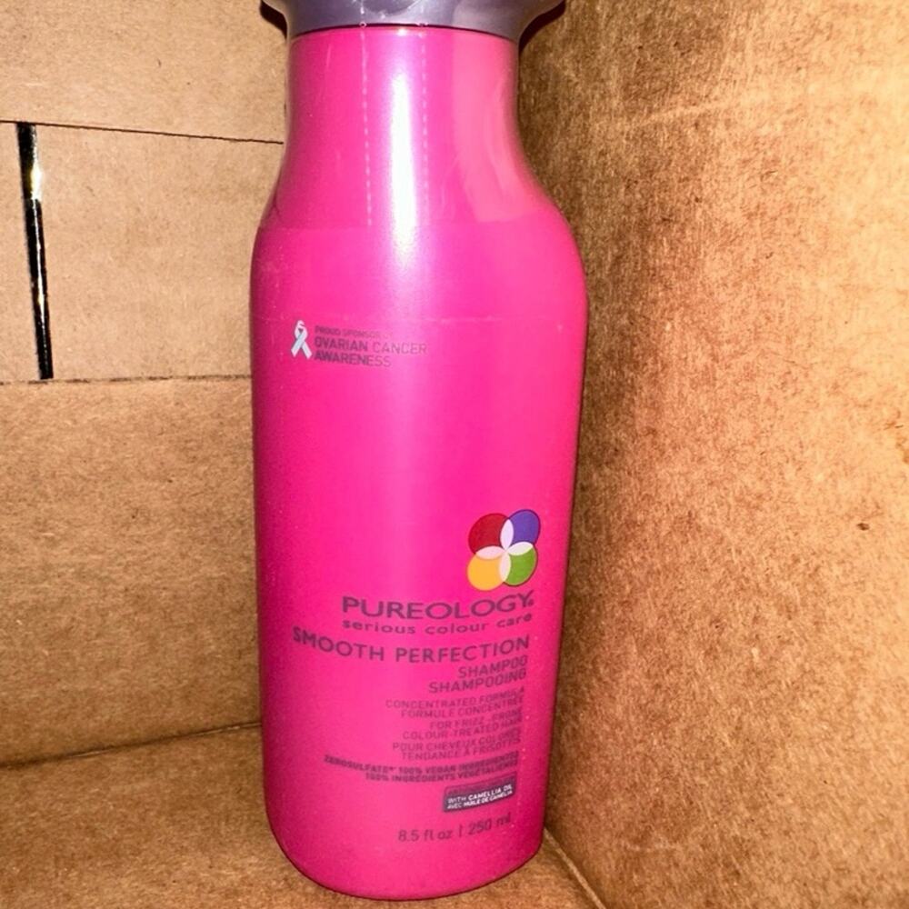 Pureology Smooth Perfection Shampoo 8.5oz Sulfate-Free For Frizzy Color Hair